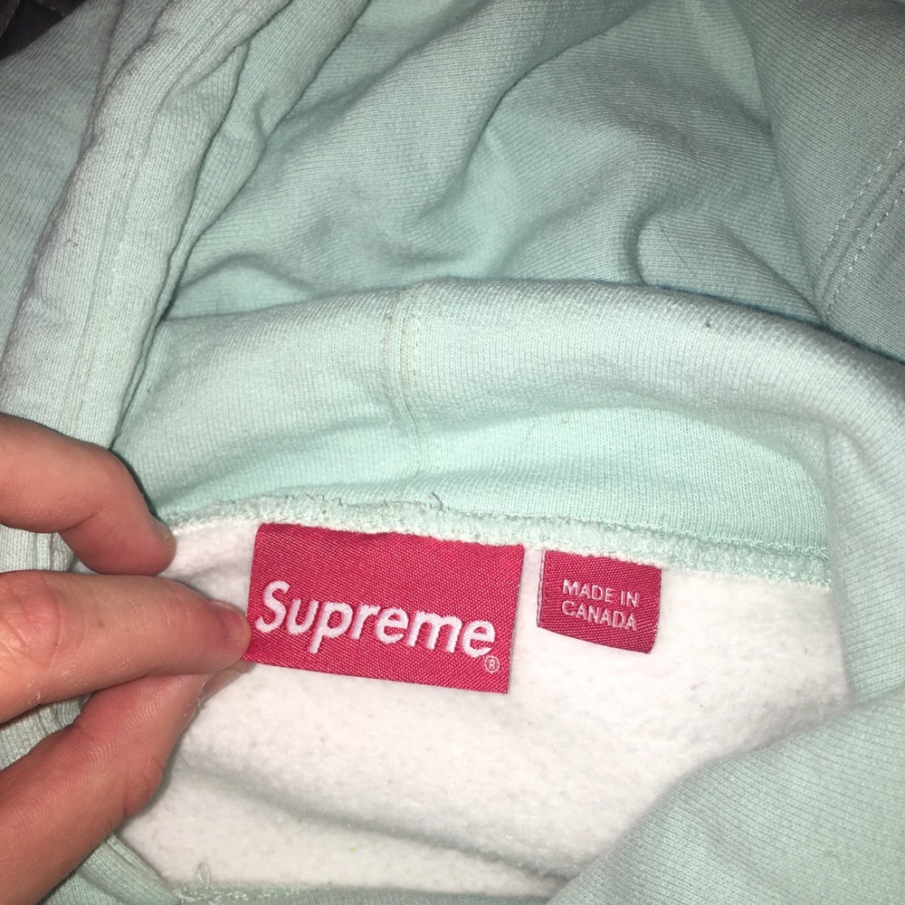 Supreme Arch Blue Hoodie - Picture 4 of 5